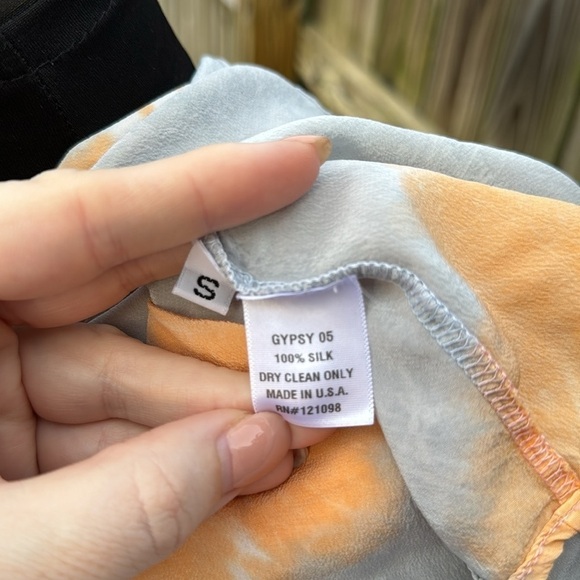 Gypsy 05 Alex Silk Tie-Dye Dress, size small (US 2/4) - Picture 8 of 9